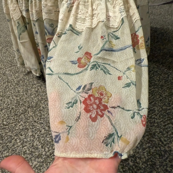 NO LONGER AVAILABLE Gunne Sax Bird Print Maxi Dress - Picture 2 of 9